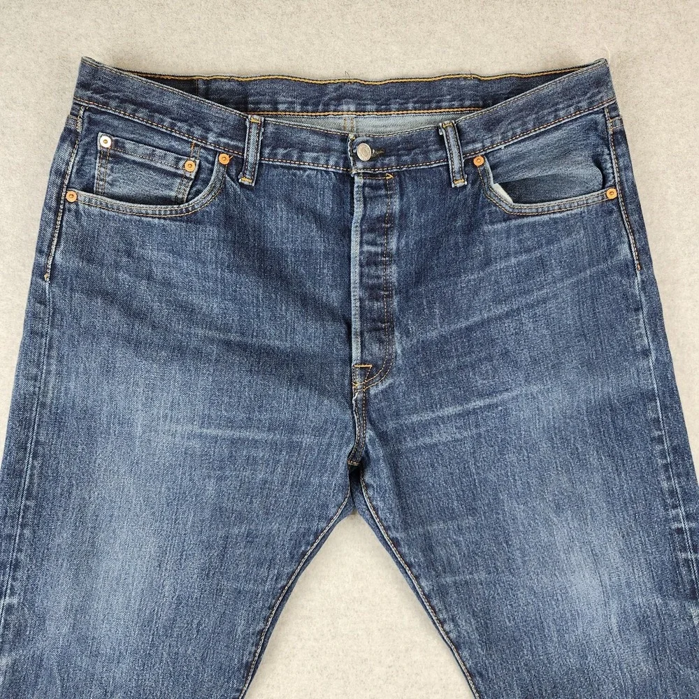 Levi's 501 Jeans Men's 40x30 Original Straight Fit Button Fly Medium 100% Cotton